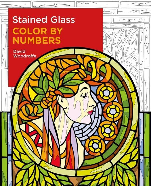 Book Stained Glass Color by Numbers 