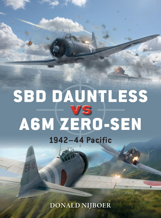 Книга SBD Dauntless vs A6M Zero-sen Donald Nijboer