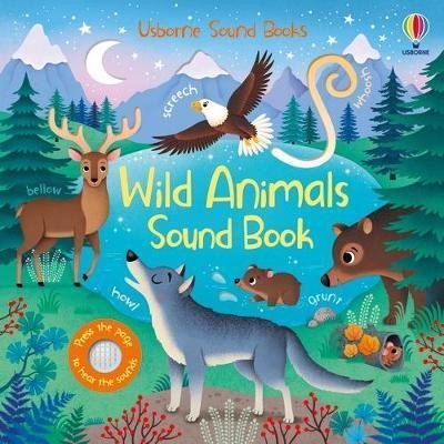 Книга Wild Animals Sound Book Sam Taplin