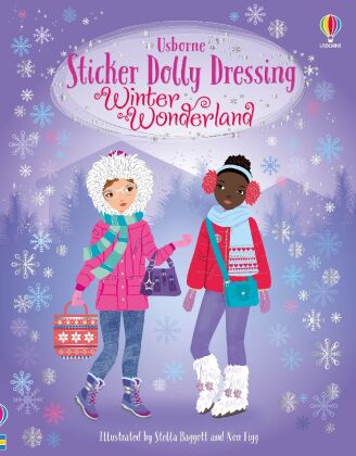 Carte Sticker Dolly Dressing Winter Wonderland Fiona Watt