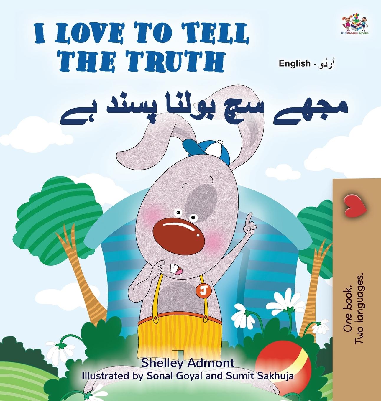 Carte I Love to Tell the Truth (English Urdu Bilingual Book for Kids) Kidkiddos Books