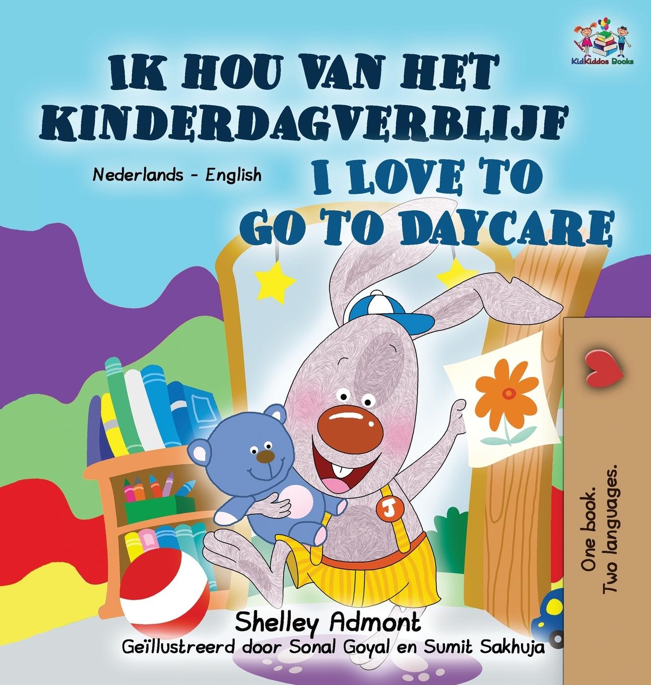 Könyv I Love to Go to Daycare (Dutch English Bilingual Book for Kids) Kidkiddos Books
