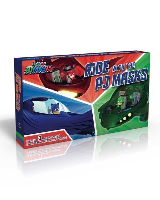 Kniha Ride with the Pj Masks (Boxed Set): To the Cat-Car!; Go, Go, Gekko-Mobile!; Fly High, Owl Glider! 