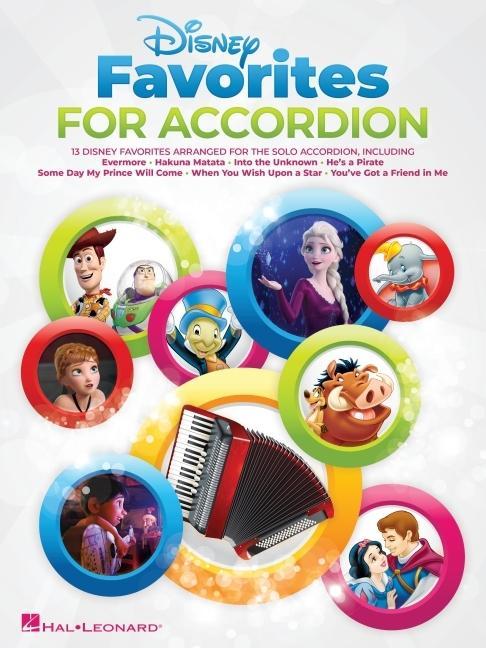 Carte Disney Favorites for Accordion 
