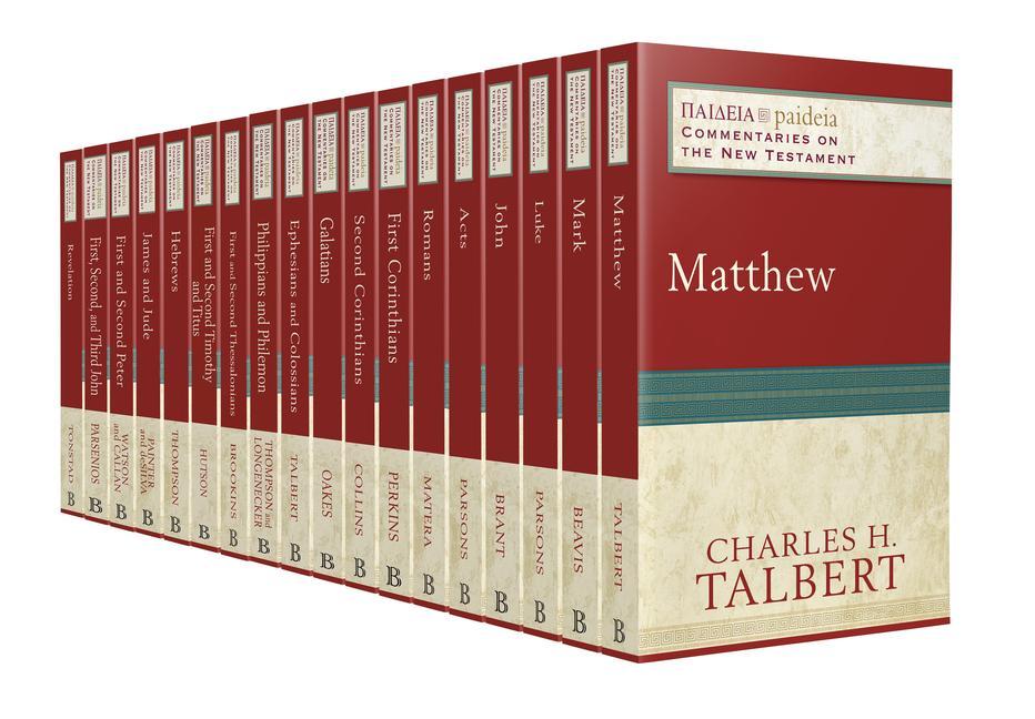 Könyv Paideia: Commentaries on the New Testament Set Charles H. Talbert
