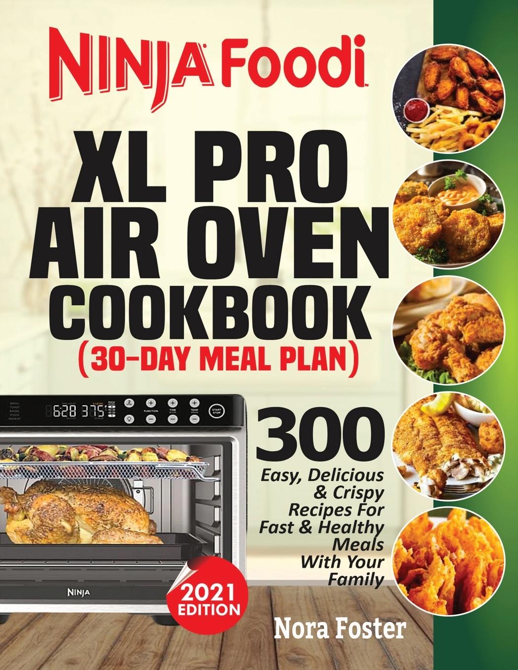Kniha Ninja Foodi XL Pro Air Oven Cookbook 