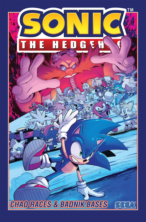 Carte Sonic The Hedgehog, Vol. 9: Chao Races & Badnik Bases Adam Bryce Thomas
