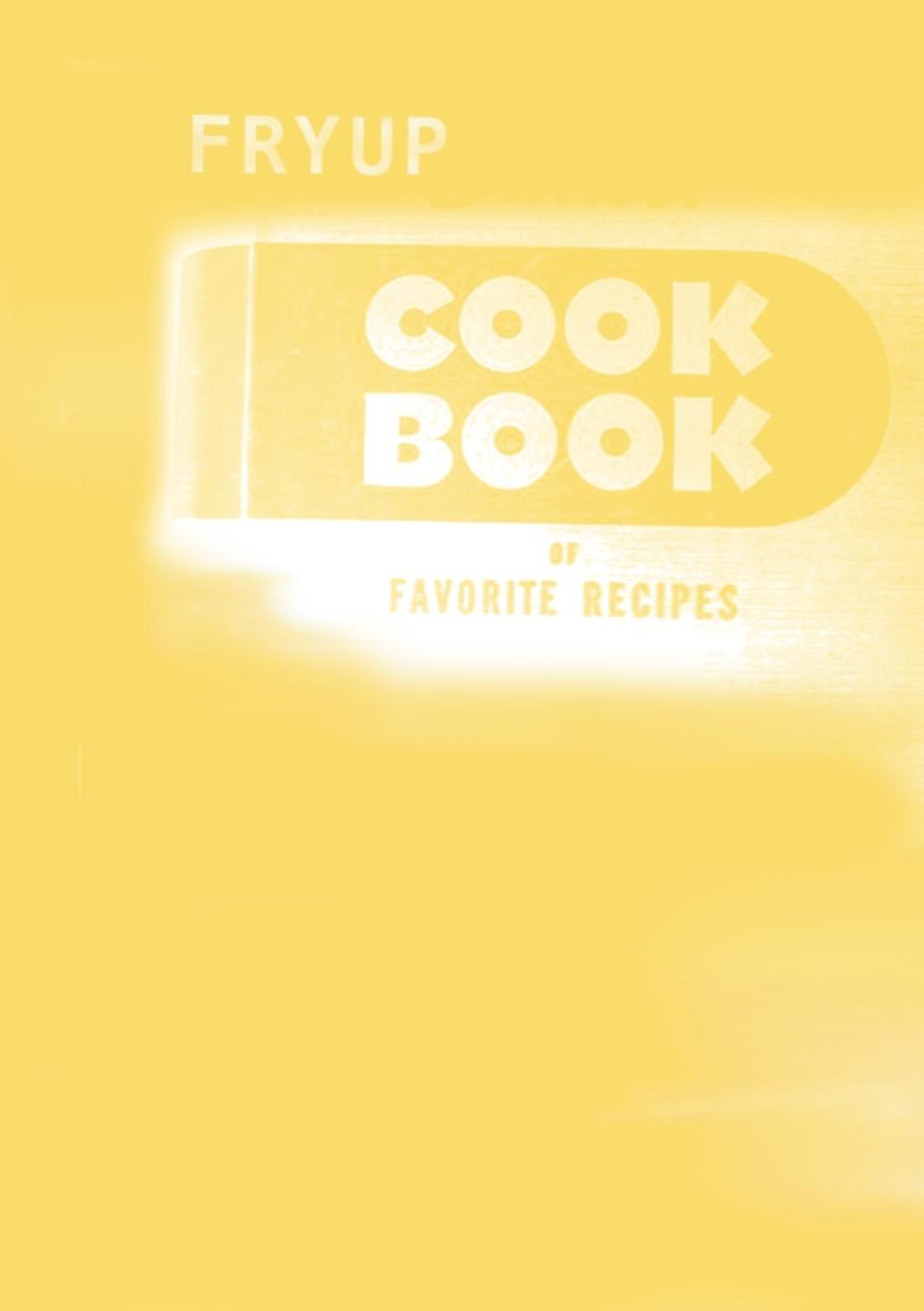 Knjiga Fryup Cookbook Mark Staniforth