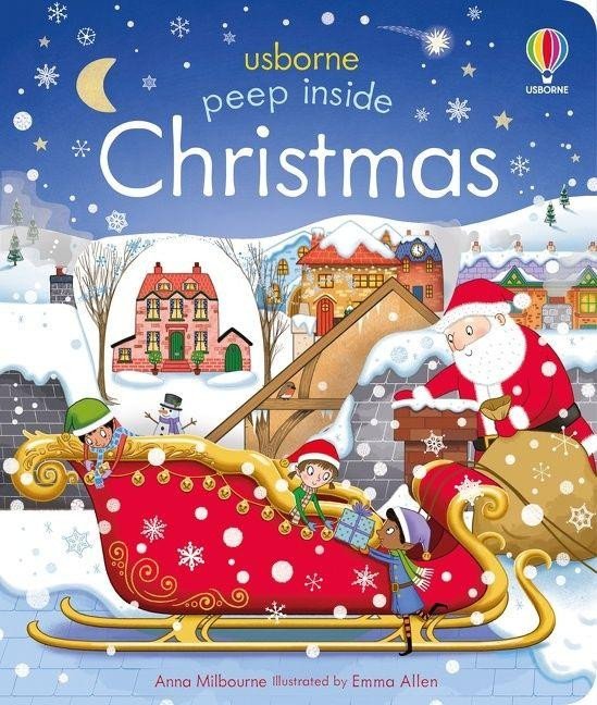 Könyv Peep Inside Christmas Anna Milbourne
