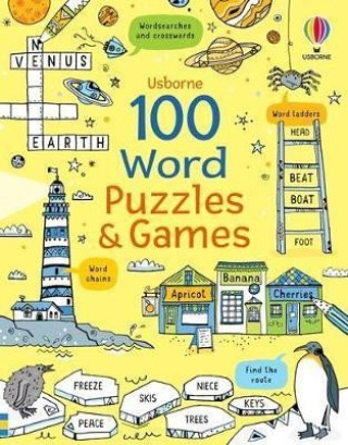 Книга 100 Word Puzzles and Games PHILLIP CLARKE