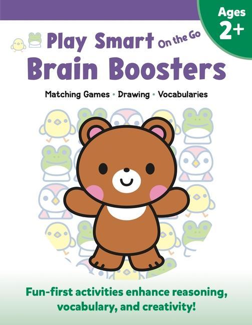 Book Play Smart On the Go Brain Boosters Ages 2+ 