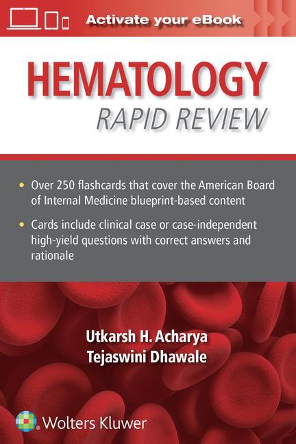 Könyv Hematology Rapid Review ACHARYA