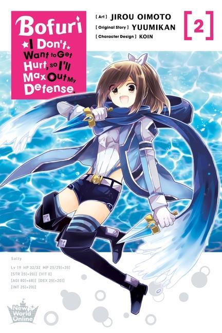 Carte Bofuri: I Don't Want to Get Hurt, so I'll Max Out My Defense., Vol. 2 (manga) 