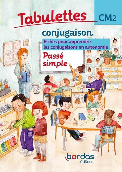 Carte Tabulettes Conjugaison Passé simple CM2 2021 collegium