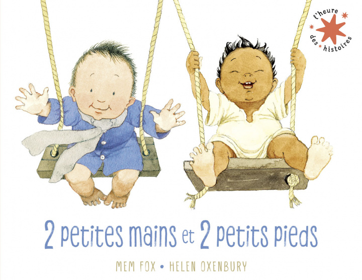 Carte 2 petites mains et 2 petits pieds Fox