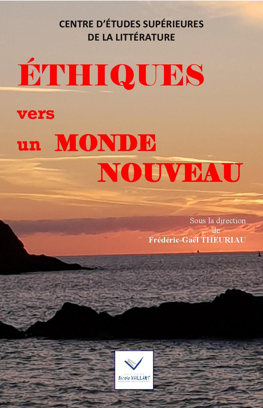 Книга Ethiques vers un monde nouveau 