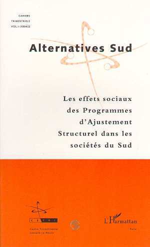 Buch EFFETS SOCIAUX DES PROGRAMMES D'AJUSTEMENT STRUCTUREL ALTERNATIVES SUD 199