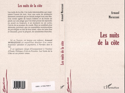 Carte Les nuits de la côte - roman Morazzani
