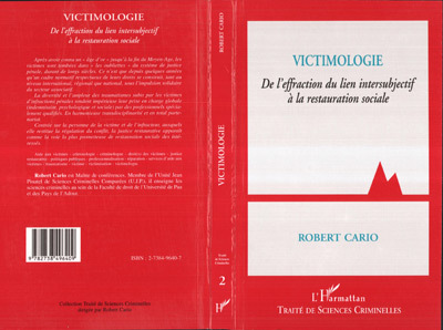Kniha Victimologie - de l'effraction du lien intersubjectif à la restauration sociale Cario