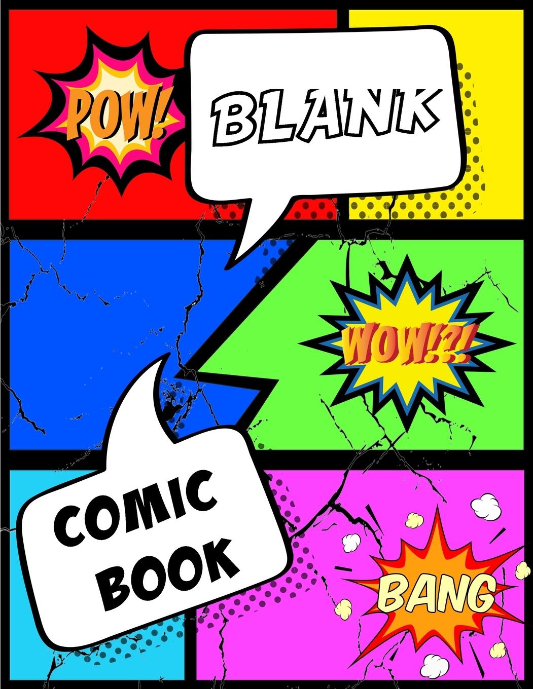 Kniha Blank Comic Book Deeasy Books