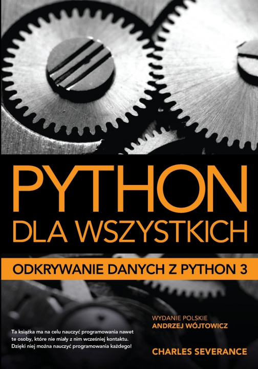 Книга Python dla wszystkich Andrzej Wójtowicz