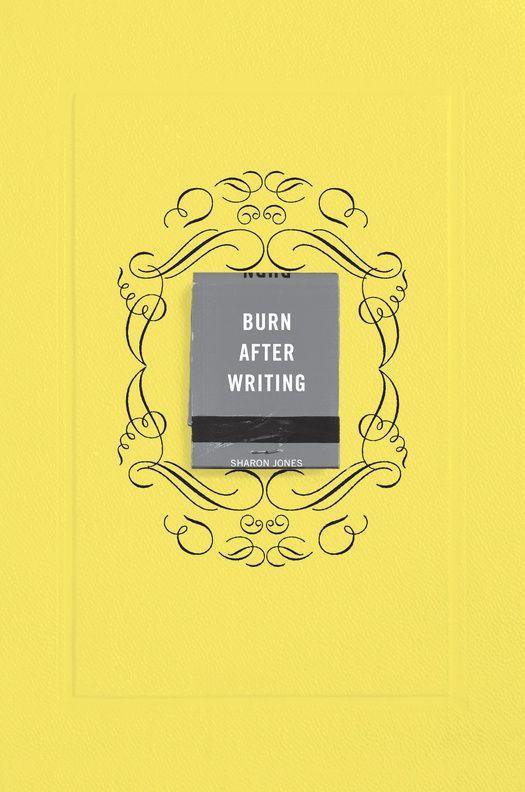 Könyv Burn After Writing (Yellow) 