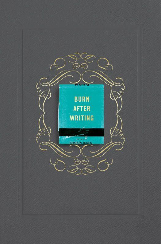 Carte Burn After Writing (Gray) 