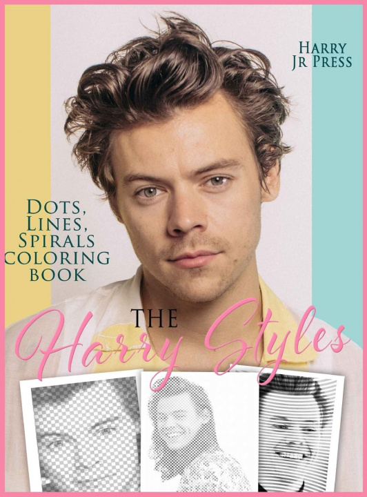 Book Harry Styles Dots Lines Spirals Coloring Book 
