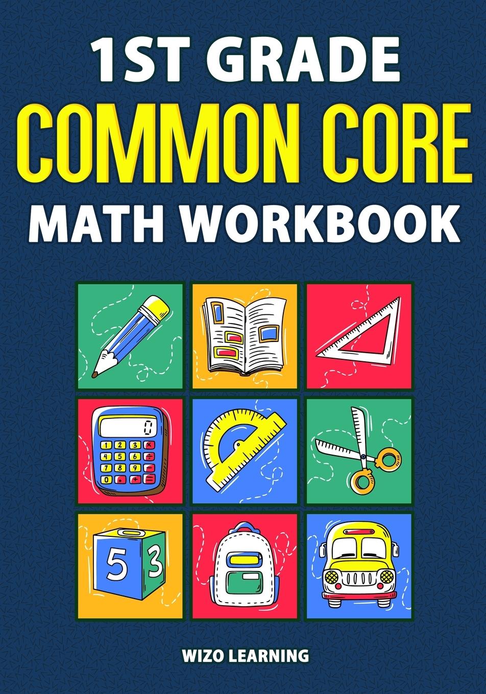 Boek 1st Grade Common Core Math Workbook Wizo Learning