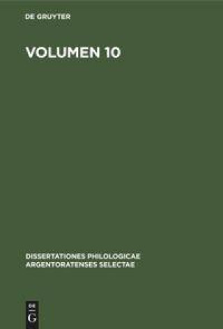Livro Volumen 10 Heinrich Blase