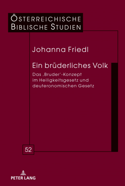 Knjiga Ein Bruederliches Volk Johanna Friedl