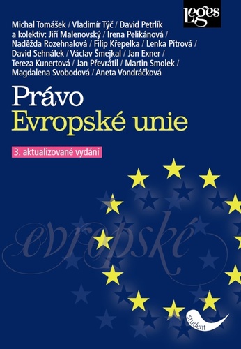 Książka Právo Evropské unie Michal Tomášek