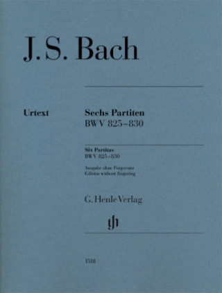 Könyv Bach, Johann Sebastian - Sechs Partiten BWV 825-830 Ullrich Scheideler