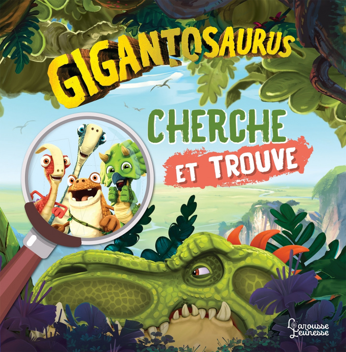 Kniha Gigantosaurus Cherche et trouve 