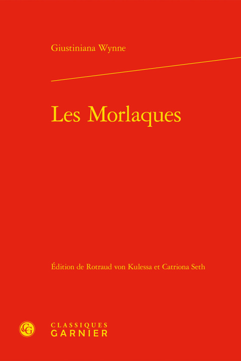 Könyv Les Morlaques Wynne giustiniana