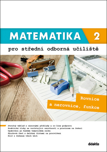 Book Matematika 2 pro střední odborná učiliště Kateřina Marková