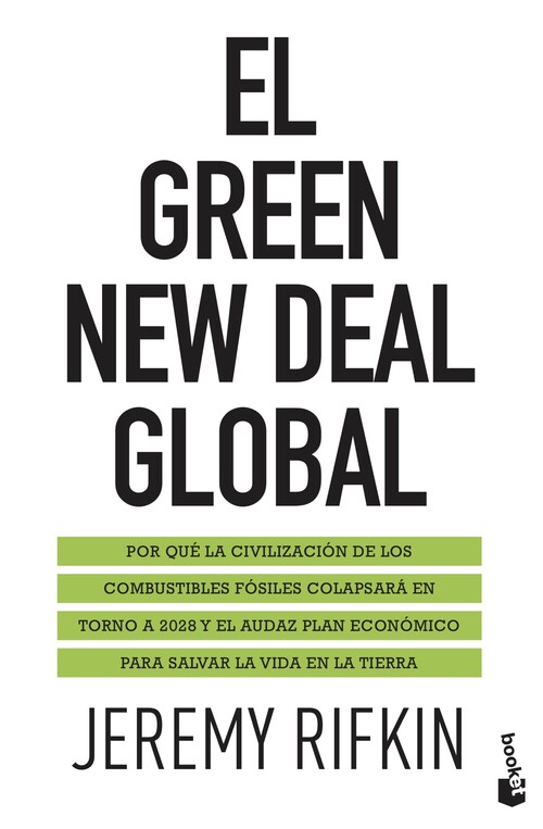 Kniha El Green New Deal global JEREMY RIFKIN