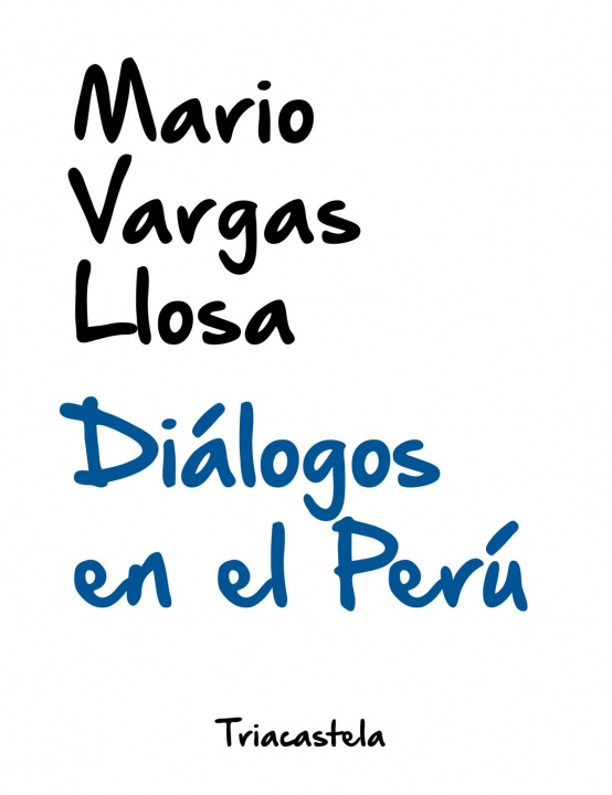 Boek Diálogos en el Perú MARIO VARGAS
