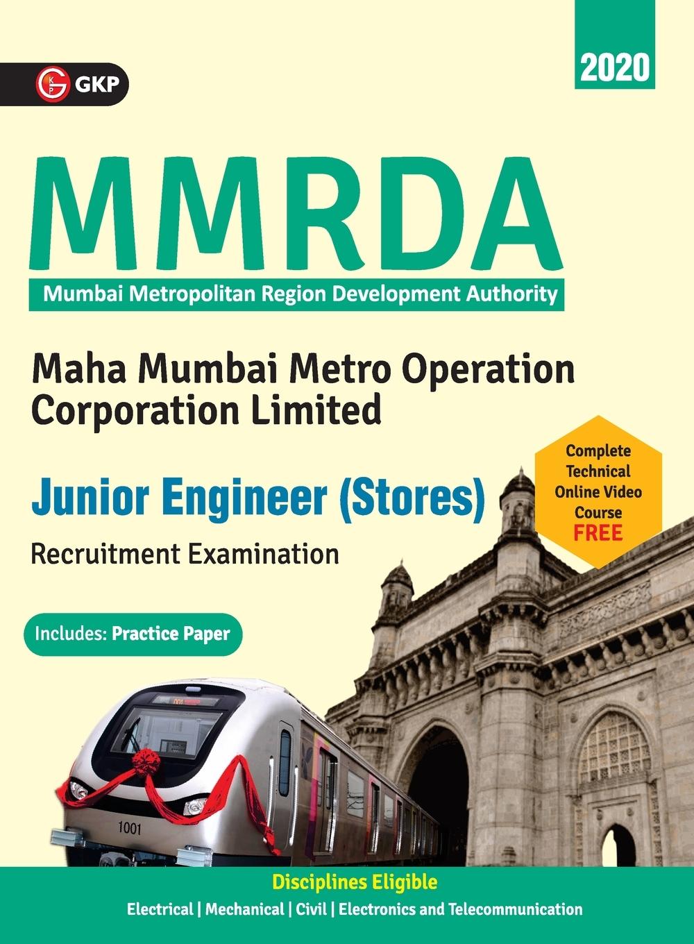 Carte Mmrda Mmmocl 2019 Junior Engineer (Stores) Gkp
