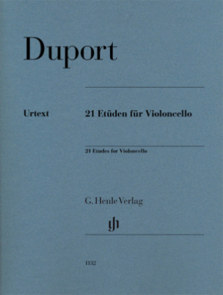 Carte Duport, Jean-Louis - 21 Etüden für Violoncello Norbert Gertsch