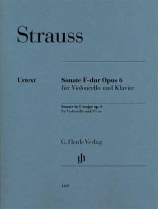 Kniha Strauss, Richard - Violoncellosonate F-dur op. 6 Peter Jost