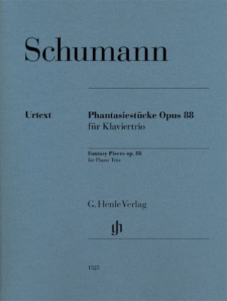 Könyv Schumann, Robert - Phantasiestücke op. 88 für Klaviertrio Ernst Herttrich