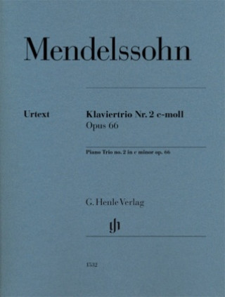 Kniha Mendelssohn Bartholdy, Felix - Klaviertrio Nr. 2 c-moll op. 66 Ernst Herttrich