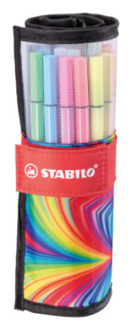 Stationery items STABILO ARTY Pen 68 - Rollerset 25 ks 