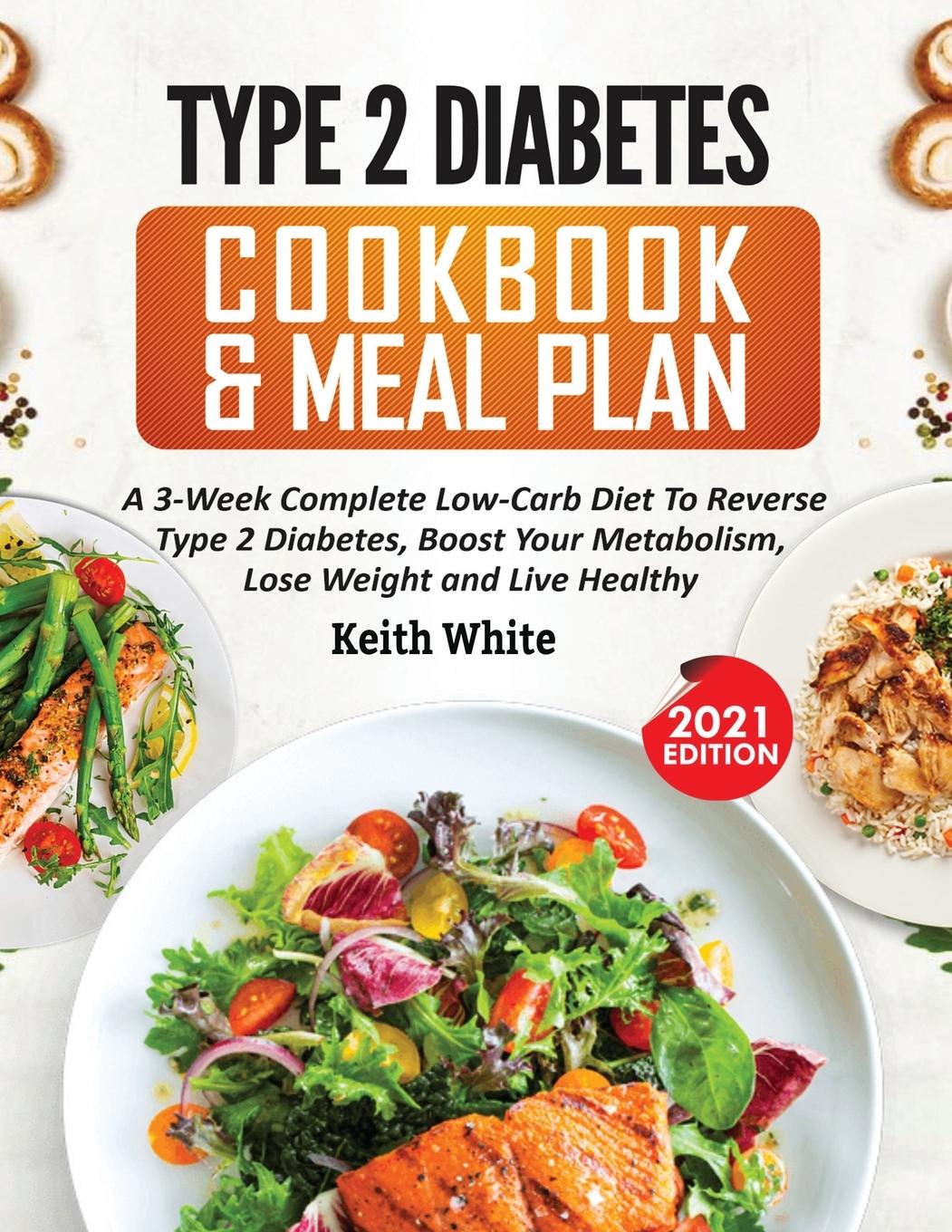Kniha Type 2 Diabetes Cookbook & Meal Plan 