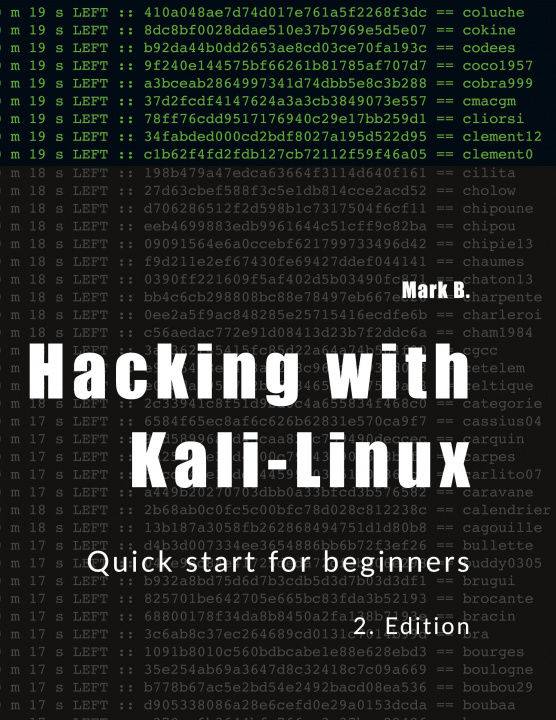 Knjiga Hacking with Kali-Linux Mark B