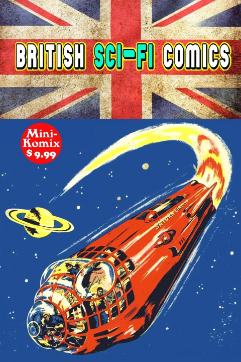 Knjiga British Sci-Fi Comics Mini Komix