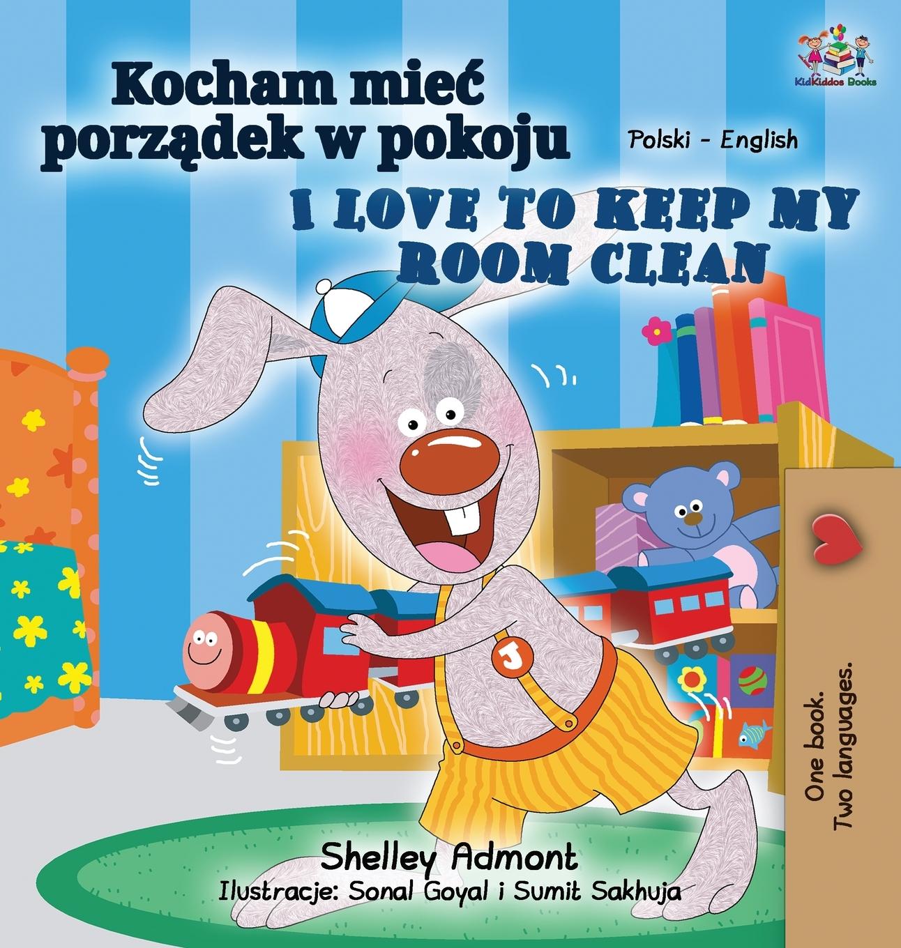 Knjiga I Love to Keep My Room Clean (Polish English Bilingual Book for Kids) Kidkiddos Books