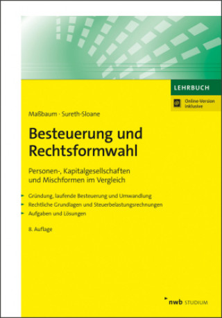 Книга Besteuerung und Rechtsformwahl Alexandra Maßbaum