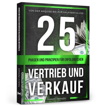 Knjiga 25 Phasen und Prinzipien für erfolgreichen Vertrieb und Verkauf 